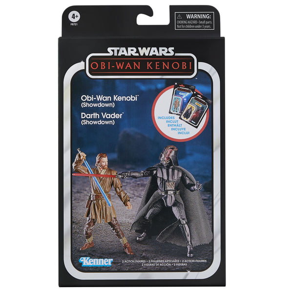 STAR WARS THE VINTAGE COLLECTION - OBI-WAN KENOBI - OBI-WAN KENOBI & DARTH VADER