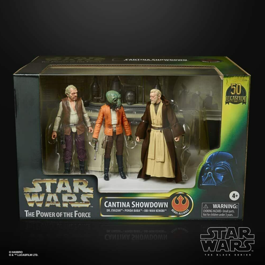 STAR WARS BLACK SERIES 50TH ANNIVERSARY CANTINA SHOWDOWN (OBI
