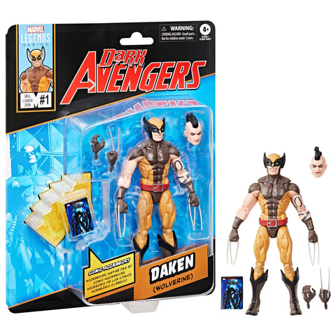 MARVEL - LEGENDS DARK AVENGERS - DAKEN (WOLVERINE)