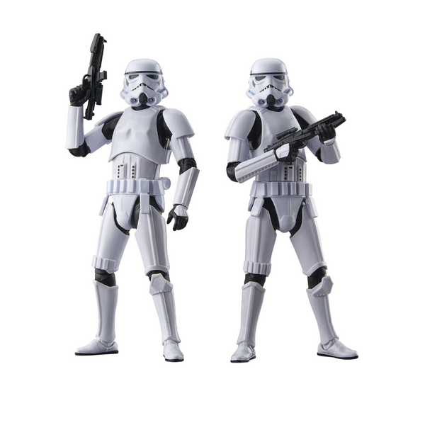 STAR WARS BLACK SERIES - THE FORCE UNLEASHED - STARKILLER & STORMTROOPERS