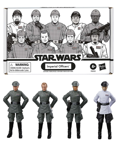 STAR WARS THE VINTAGE COLLECTION - IMPERIAL OFFICERS 4-PACK