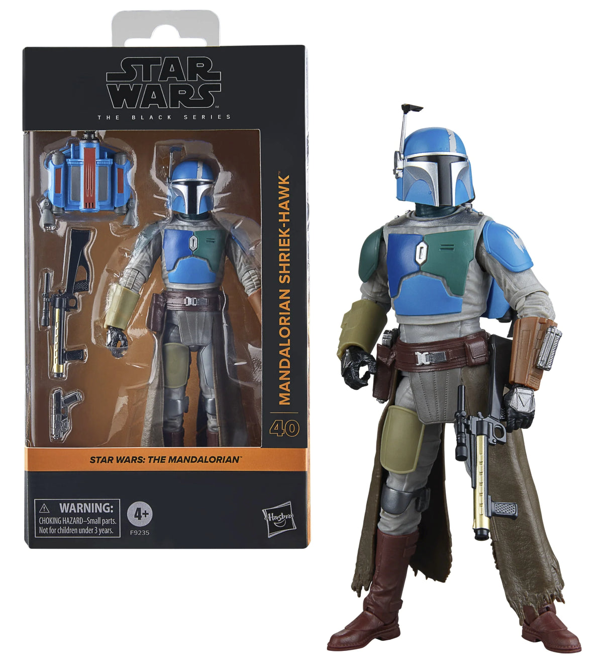 STAR WARS BLACK SERIES - THE MANDALORIAN - #40 MANDALORIAN SHRIEK-HAWK PRE-ORDER: 12.2024