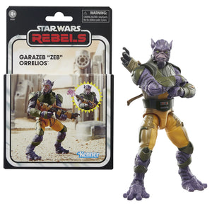 STAR WARS THE VINTAGE COLLECTION - REBELS - DELUXE GARAZEB "ZEB" ORRELIOS