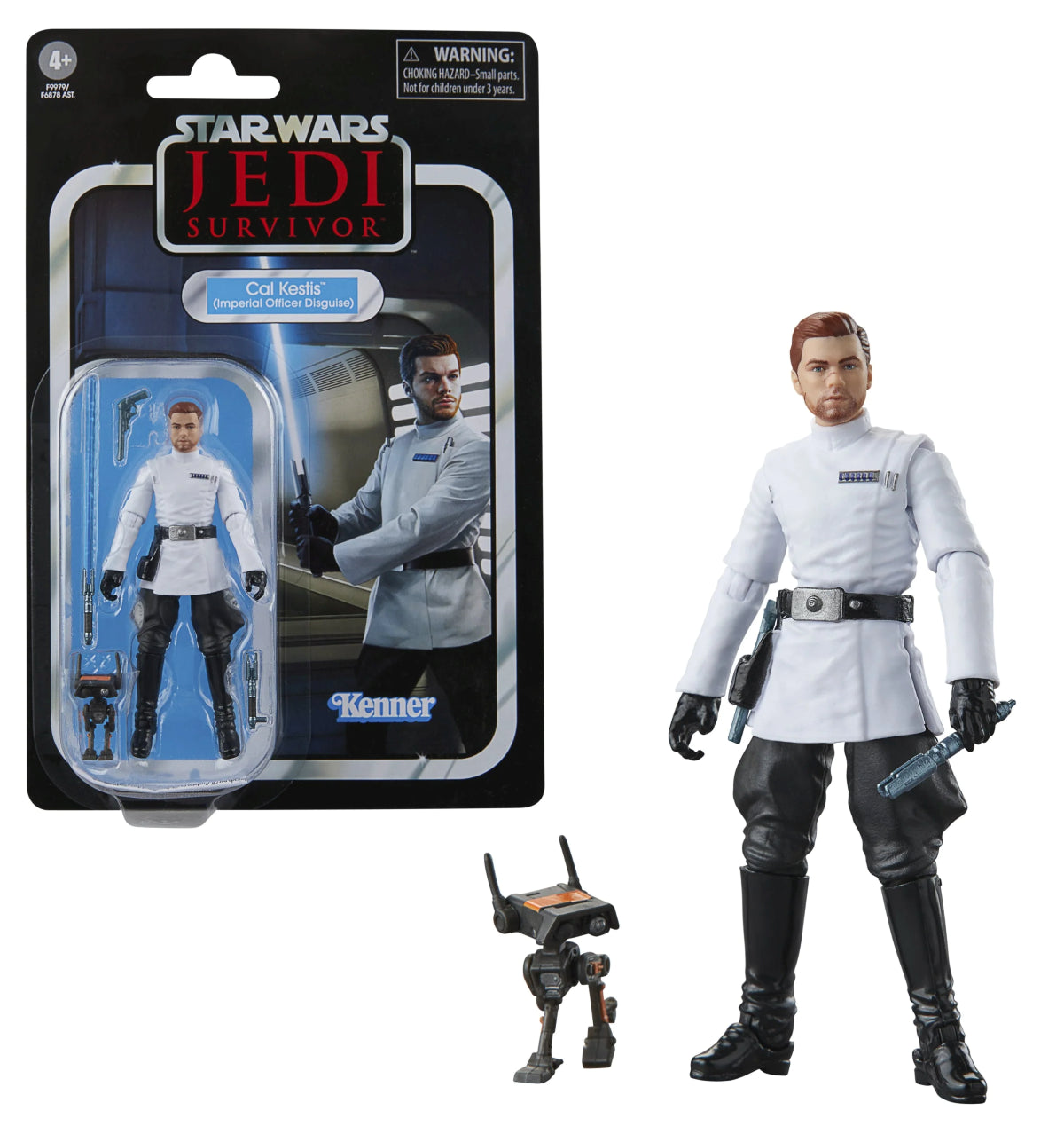 STAR WARS THE VINTAGE COLLECTION - JEDI SURVIVOR - CAL KESTIS (IMPERIAL OFFICER DISGUISE)