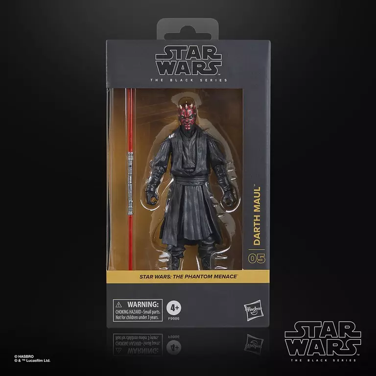 STAR WARS BLACK SERIES - THE PHANTOM MENACE - #05 DARTH MAUL PRE-ORDER: 01.2025