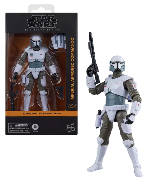 STAR WARS BLACK SERIES - THE MANDALORIAN - #42 IMPERIAL ARMORED COMMANDO PRE-ORDER: 01.2025