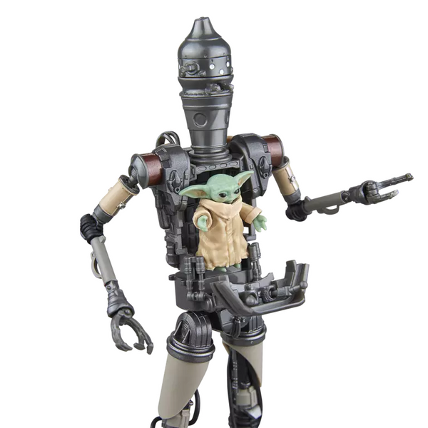 STAR WARS BLACK SERIES - THE MANDALORIAN - #41 IG-12 & GROGU (DELUXE) PRE-ORDER: 01.2025