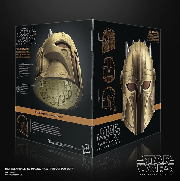 STAR WARS BLACK SERIES - THE MANDALORIAN - THE ARMORER ELEKTRONISCHER HELM PRE-ORDER: 06.2025