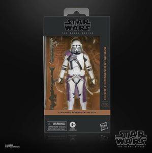 STAR WARS BLACK SERIES - REVENGE OF THE SITH - #02 CLONE COMMANDER BACARA PRE-ORDER: 04.2025