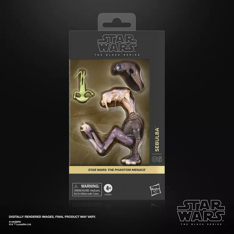 STAR WARS BLACK SERIES - THE PHANTOM MENACE - #06 SEBULBA PRE-ORDER: 06.2025