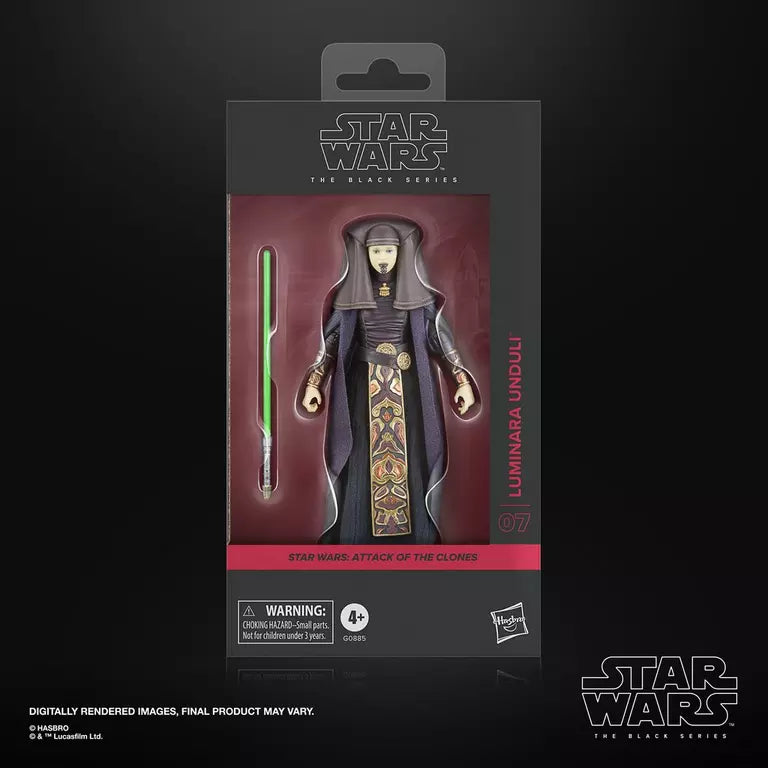 STAR WARS BLACK SERIES - ATTACK OF THE CLONES - #07 LUMINARA UNDULI PRE-ORDER: 06.2025