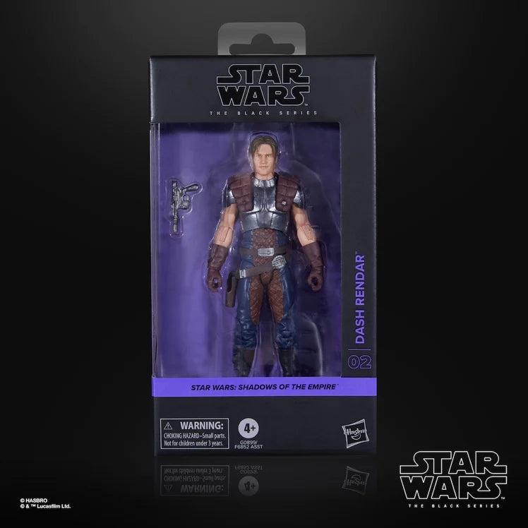 STAR WARS BLACK SERIES - SHADOWS OF THE EMPIRE - #02 DASH RENDAR PRE-ORDER: 10.2025