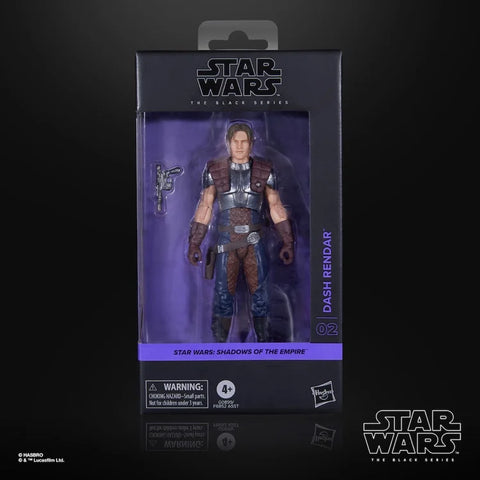 STAR WARS BLACK SERIES - SHADOWS OF THE EMPIRE - #02 DASH RENDAR PRE-ORDER: 10.2025