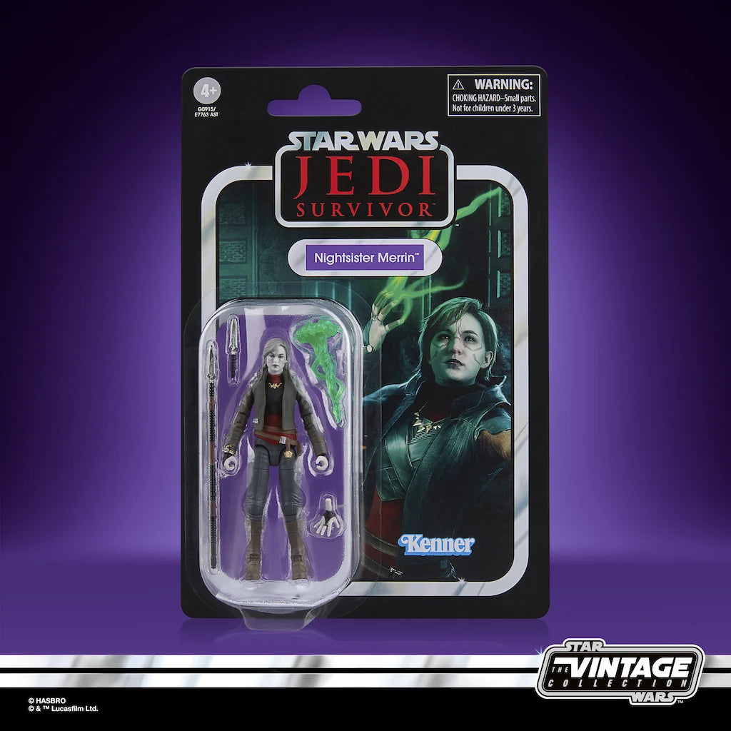 STAR WARS THE VINTAGE COLLECTION - JEDI SURVIVOR - NIGHTSISTER MERRIN VC367 PRE-ORDER: 10.2025