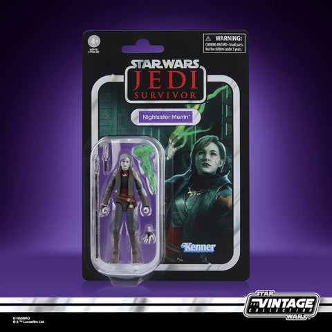 STAR WARS THE VINTAGE COLLECTION - JEDI SURVIVOR - NIGHTSISTER MERRIN VC367 PRE-ORDER: 10.2025