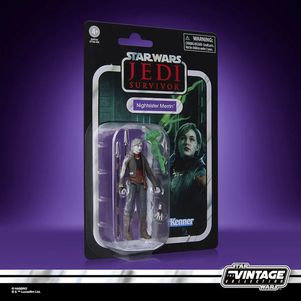 STAR WARS THE VINTAGE COLLECTION - JEDI SURVIVOR - NIGHTSISTER MERRIN VC367 PRE-ORDER: 10.2025