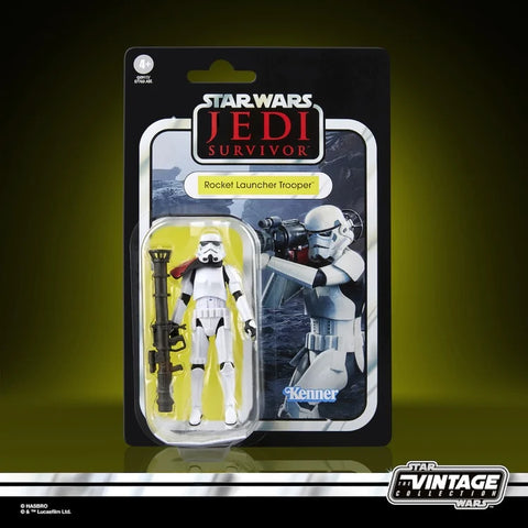 STAR WARS THE VINTAGE COLLECTION - JEDI SURVIVOR - ROCKET LAUNCHER TROOPER VC369 PRE-ORDER: 10.2025