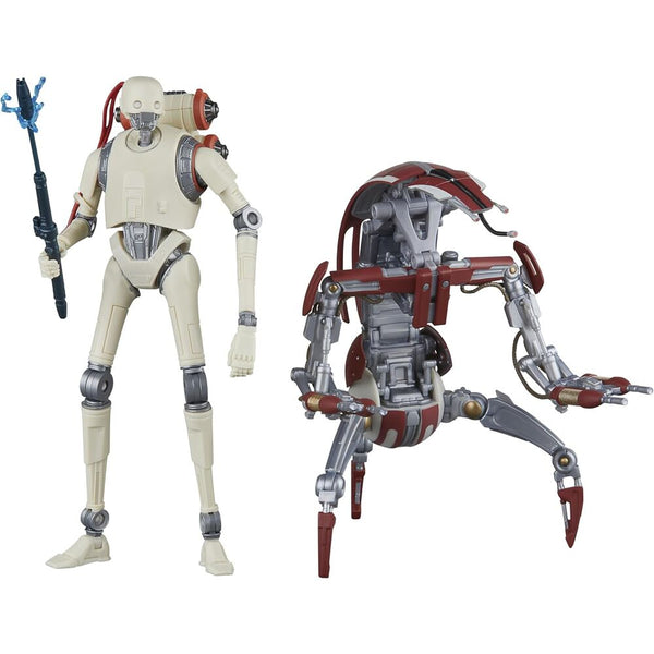 STAR WARS BLACK SERIES - GAMING GREATS (JEDI SURVIVOR) - KX SECURITY DROID ENFORCER & DROIDEKA