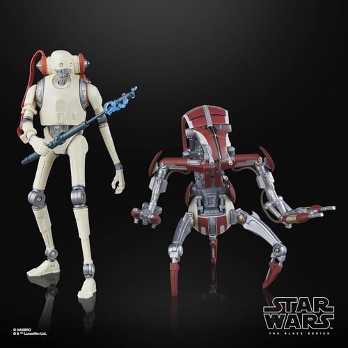 STAR WARS BLACK SERIES - GAMING GREATS (JEDI SURVIVOR) - KX SECURITY DROID ENFORCER & DROIDEKA