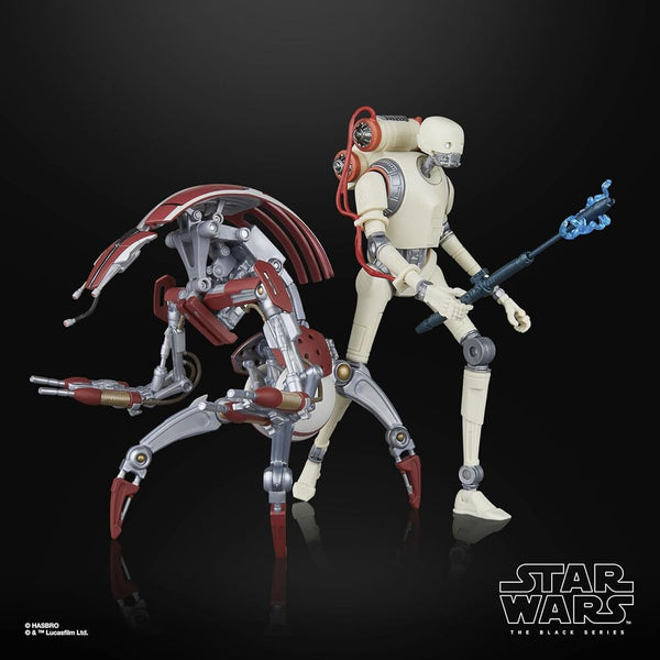 STAR WARS BLACK SERIES - GAMING GREATS (JEDI SURVIVOR) - KX SECURITY DROID ENFORCER & DROIDEKA