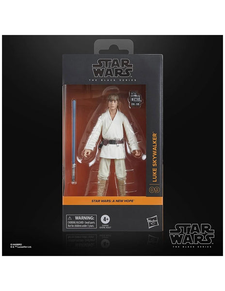 STAR WARS BLACK SERIES - A NEW HOPE - #09 LUKE SKYWALKER PRE-ORDER: 04.2025