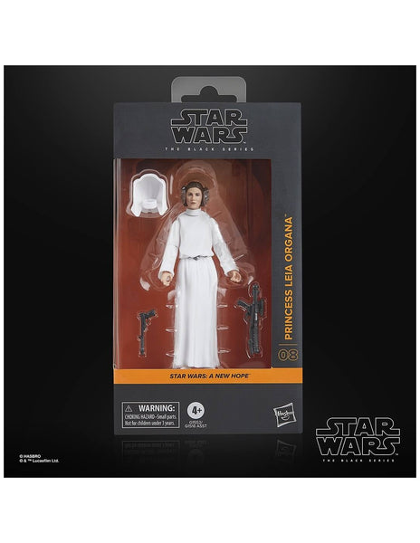 STAR WARS BLACK SERIES - A NEW HOPE - #08 PRINCESS LEIS ORGANA PRE-ORDER: 04.2025