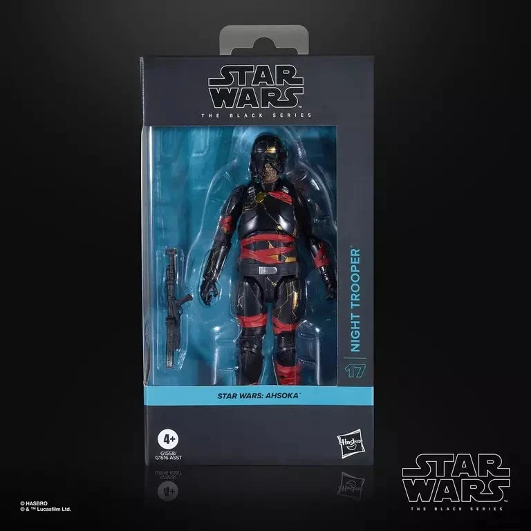 STAR WARS BLACK SERIES - AHSOKA - #17 NIGHT TROOPER PRE-ORDER: 08.2025