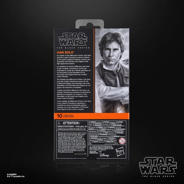 STAR WARS BLACK SERIES - A NEW HOPE - #10 HAN SOLO