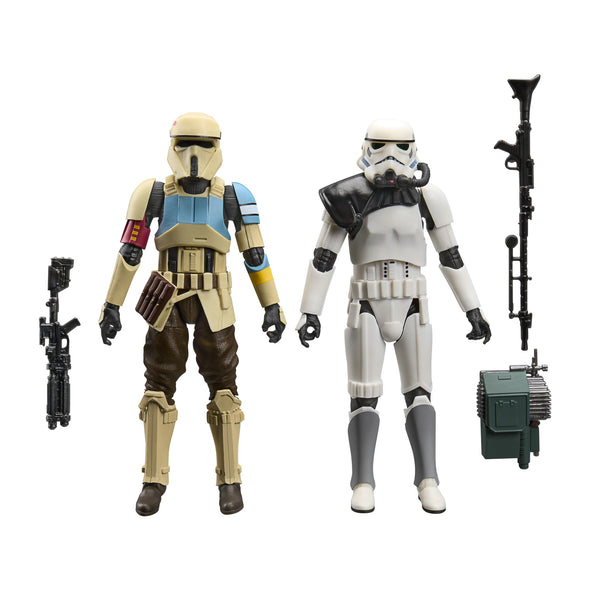 STAR WARS BLACK SERIES - GAMING GREATS (BATTLEFRONT) - SCARIF STORMTROOPER & MAGMA STORMTROOPER