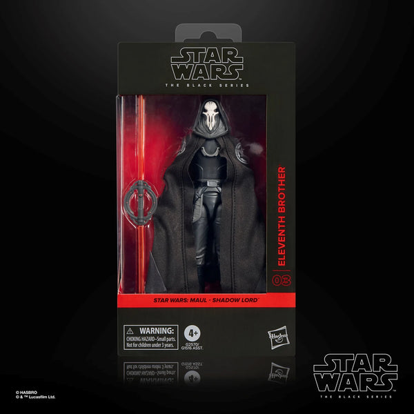 STAR WARS BLACK SERIES - MAUL: SHADOW LORD - #03 ELEVENTH BROTHER PRE-ORDER: 08.2026