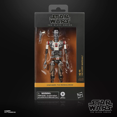 STAR WARS BLACK SERIES - THE MANDALORIAN - #46 IG-11 (NEVARRO MARHAL) PRE-ORDER: 09.2026