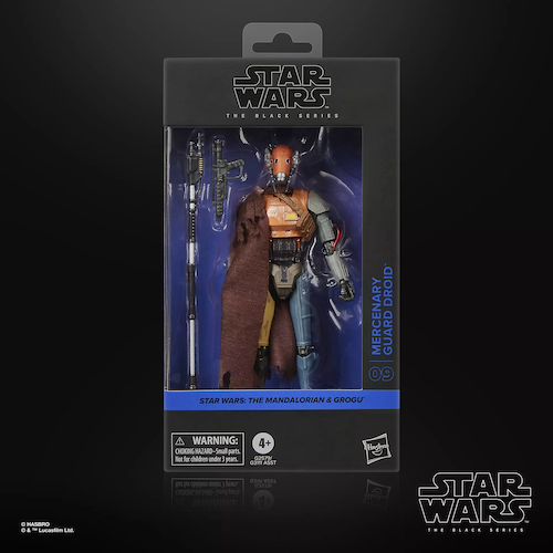 STAR WARS BLACK SERIES - THE MANDALORIAN & GROGU - #09 MERCENARY GUARD DROID PRE-ORDER: 09.2026