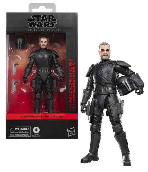STAR WARS BLACK SERIES - MAUL: SHADOW LORD - #07 MANDALORIAN SUPER COMMANDO KEBRIS PRE-ORDER: 12.2026