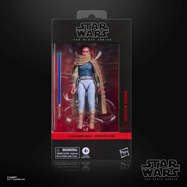 STAR WARS BLACK SERIES - MAUL: SHADOW LORD - #04 DEVON IZARA PRE-ORDER: 08.2026