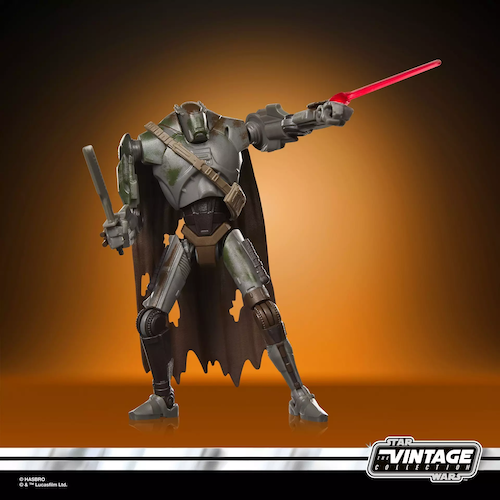 STAR WARS THE VINTAGE COLLECTION - THE MANDALORIAN & GROGU - MERCENARY DROID VC407 PRE-ORDER: 11.2026