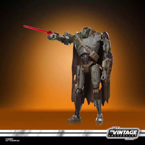 STAR WARS THE VINTAGE COLLECTION - THE MANDALORIAN & GROGU - MERCENARY DROID VC407 PRE-ORDER: 11.2026