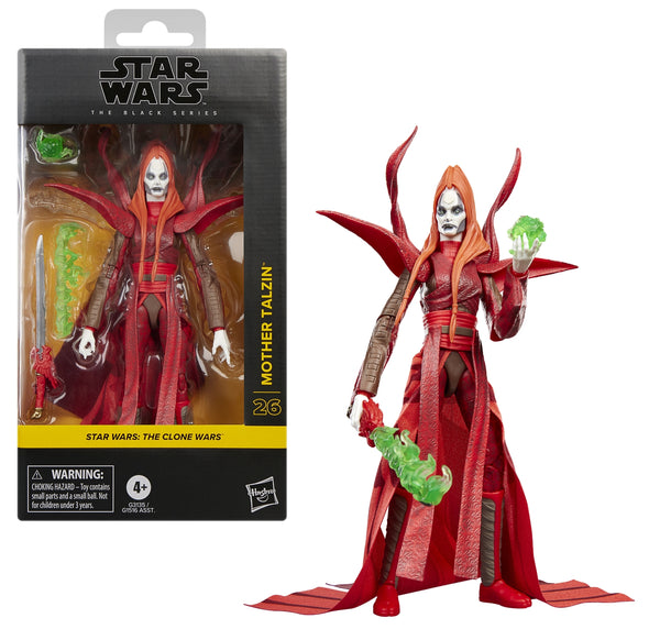 STAR WARS BLACK SERIES - THE CLONE WARS - #26 MOTHER TALZIN PRE-ORDER: 12.2026