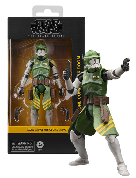 STAR WARS BLACK SERIES - THE CLONE WARS - #23 CLONE COMMANDER DOOM PRE-ORDER: 09.2026