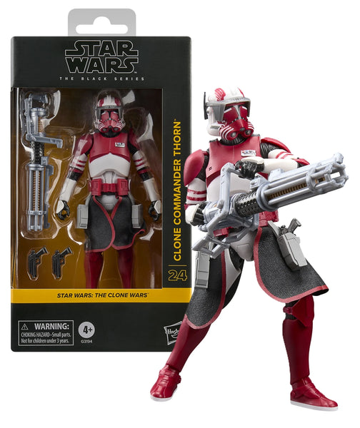 STAR WARS BLACK SERIES - THE CLONE WARS - #24 CLONE COMMANDER THORN PRE-ORDER: 09.2026