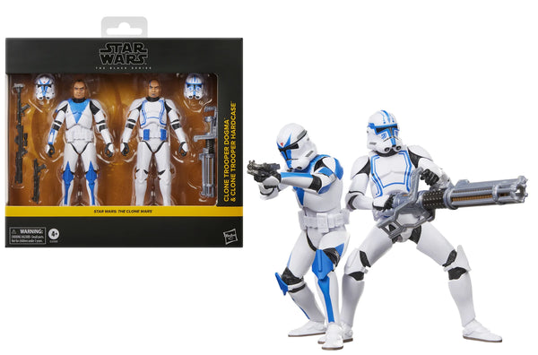 STAR WARS BLACK SERIES - THE CLONE WARS - CLONE TROOPER DOGMA & CLONE TROOPER HARDCASE PRE-ORDER: 11.2026