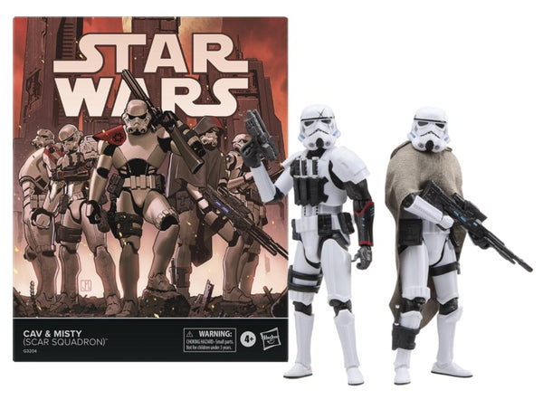 STAR WARS BLACK SERIES – CAV & MISTY (SCAR SQUADRON)