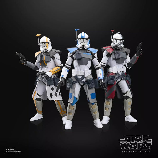STAR WARS BLACK SERIES - THE CLONE WARS - ARC TROOPER BATTLE PACK (ARC COMMANDER COLT, HAVOC & BLITZ) PRE-ORDER 09.2026