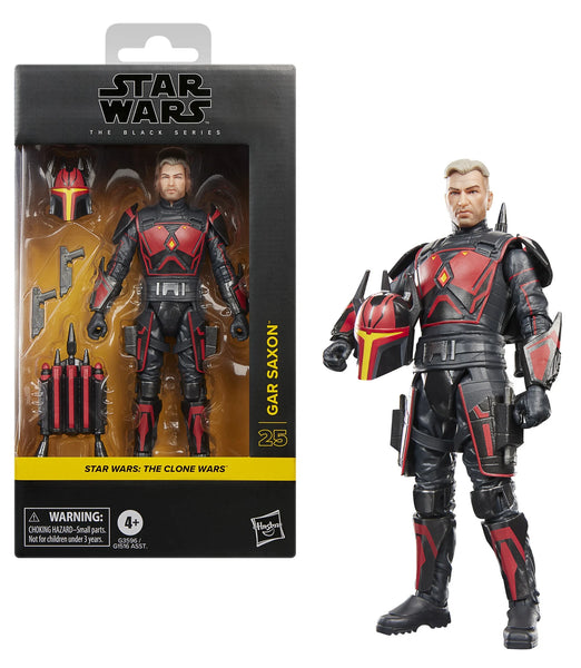 STAR WARS BLACK SERIES - THE CLONE WARS - #25 GAR SAXON PRE-ORDER: 12.2026