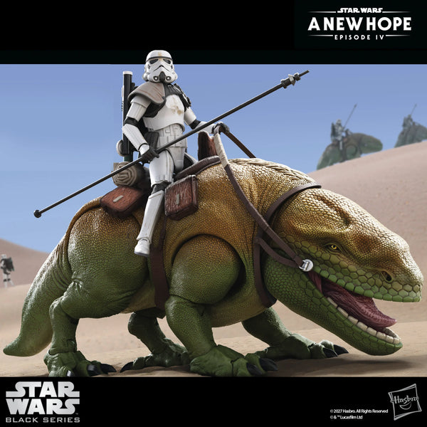 STAR WARS BLACK SERIES - A NEW HOPE - SANDTROOPER & DEWBACK PRE-ORDER 03.2027