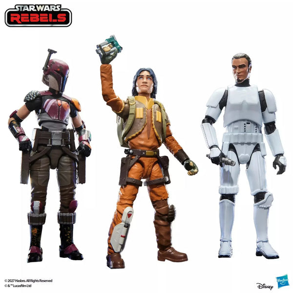 STAR WARS THE VINTAGE COLLECTION - REBELS - REBELS OF LOTHAL (3ER-PACK) PRE-ORDER 05.2027