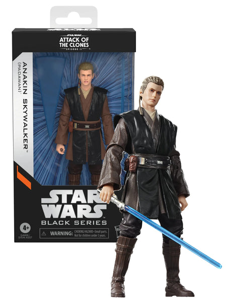 STAR WARS BLACK SERIES – SAGA COLLECTION – ATTACK OF THE CLONES – ANAKIN SKYWALKER (PADAWAN) PRE-ORDER 04.2027
