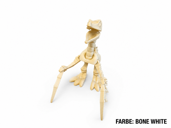 3D-Druck – Flexi Skeleton Pteranodon | Bewegliche Flugsaurierfigur, 9,6 cm