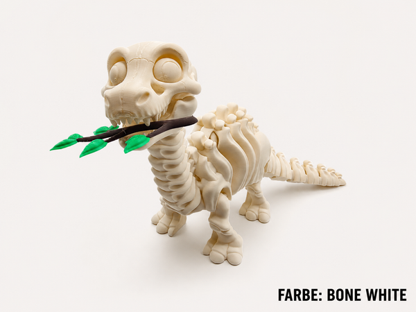 3D-Druck – Flexi Skeleton Soriatitan mit Ast | Bewegliche Dinosaurierfigur
