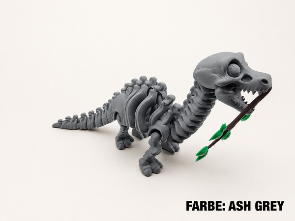 3D-Druck – Flexi Skeleton Soriatitan mit Ast | Bewegliche Dinosaurierfigur