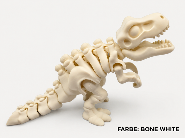 3D-Druck – Flexi Skeleton T-Rex | Bewegliche Dinosaurierfigur, 15 oder 22 cm